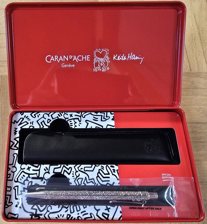 Caran d'Ache : Coffret ECRIDOR Stylo bille & Étui en Cuir 2
