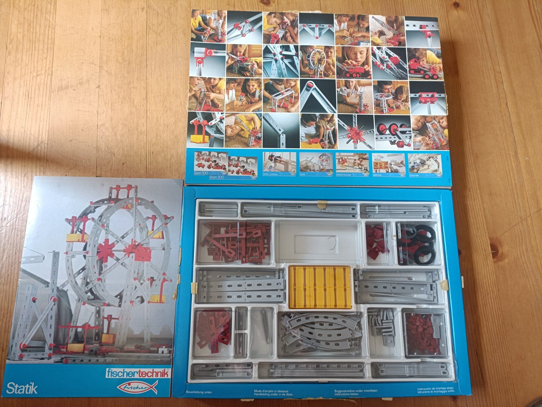 Fischer Jeux de construction: Fischer Technik Ergänzungskasten Statik-Elemente – D'occasion à Scharnachtal par aebnit 1