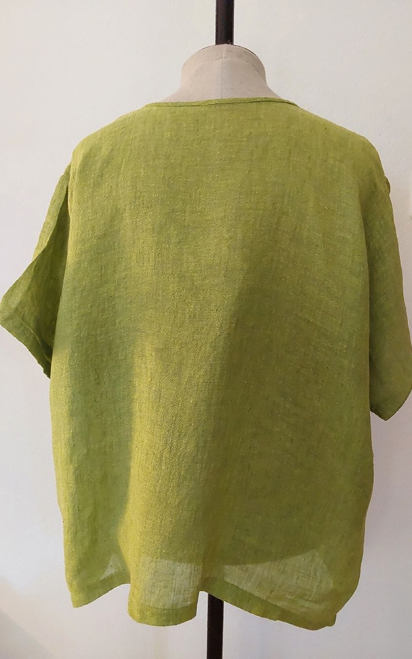 Blusen: Bluse Tunika Hopsack XL Leinen – Neu (gemäss Beschreibung) aus Köniz von scopello12 3