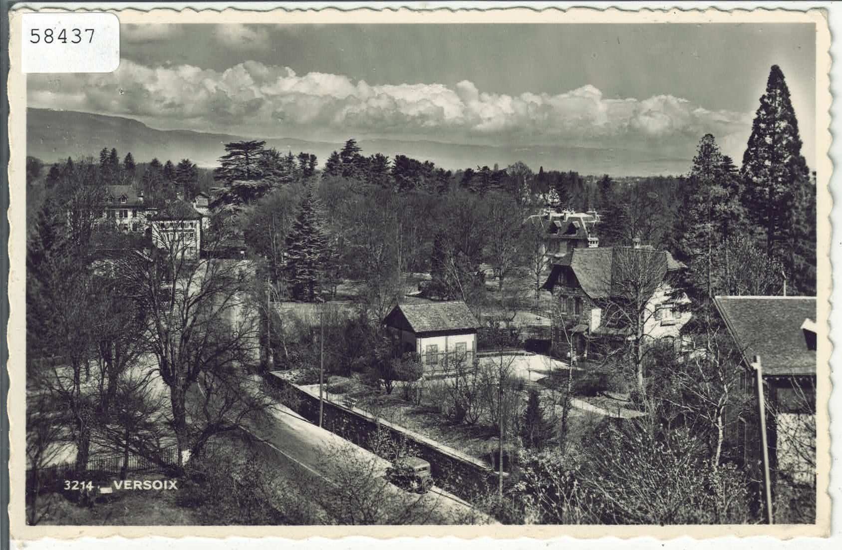 Cartoline postali: Versoix - Vue generale – Usato da Ettingen venduto da Kartenplanet