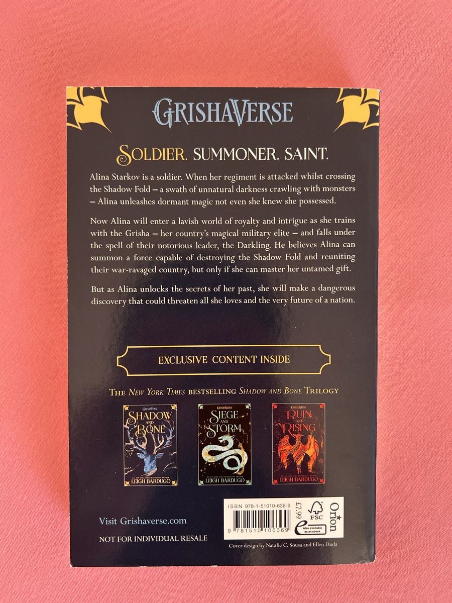 Libri: Grishaverse Trilogie - Shadow and Bone – Usato da Wangen b. Olten venduto da Eyluelgoek 1