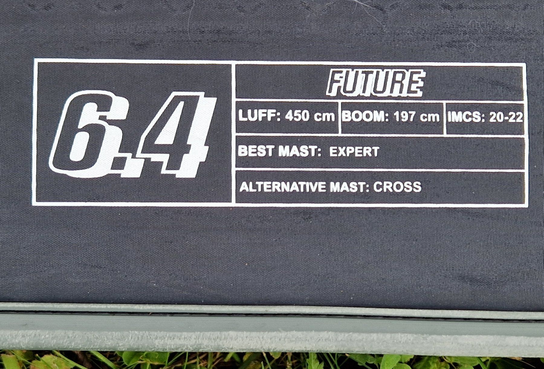 Surfen: Windsurf-Segel GunSails 6.4 "Future" mit Mast u.Verlängerung – Gebraucht aus Seengen von Baesu74 6