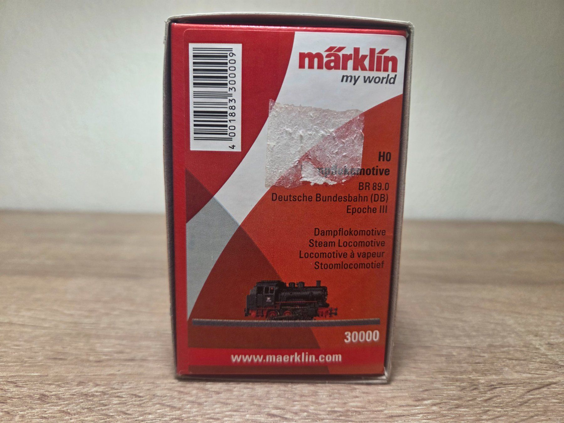 Märklin Modellini di ferrovie: Märklin 30000 Dampflok BR 89 DB Digital H0 – Nuovo e nell'imballaggio originale da St-Aubin-Sauges venduto da Lo_Go 6
