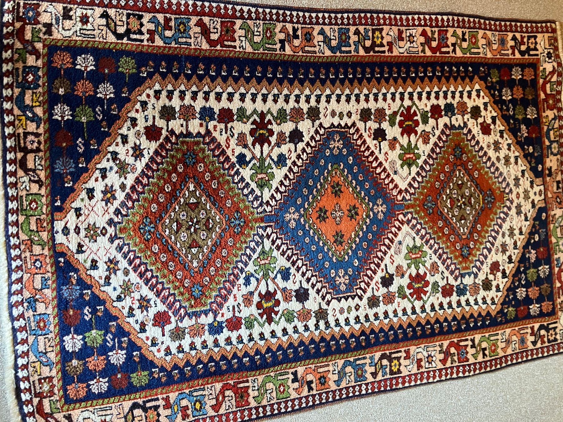 Tappeti: Farbiger Teppich, super Zustand, Iran – Usato da Baar venduto da Zugi2 1