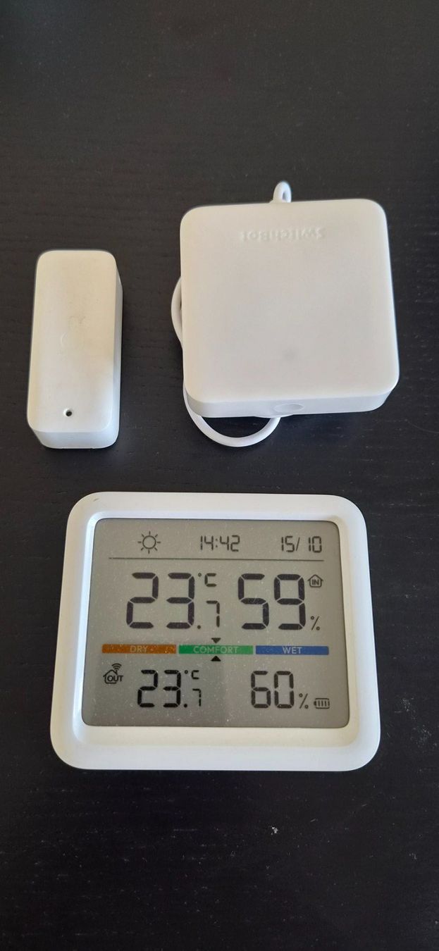 Misurare: SwitchBot Meter Pro inkl. Outdoor Sensor und Hub Mini – Nuovo (secondo la descrizione) da Meisterschwanden venduto da Soldi_88 1