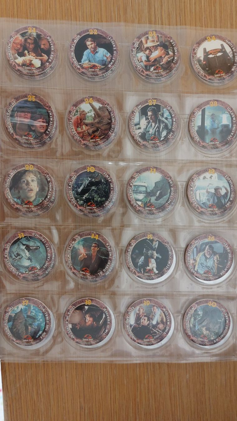 Spiele: Pog Jurassic Park Full Set 54/54 – Gebraucht aus Bévilard von PogMania 1