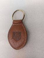 Key ring – new brown leather – TAG Heuer watch brand.