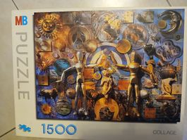 Puzzle MB 1500 pièces Collage Astrologie 787x597mm