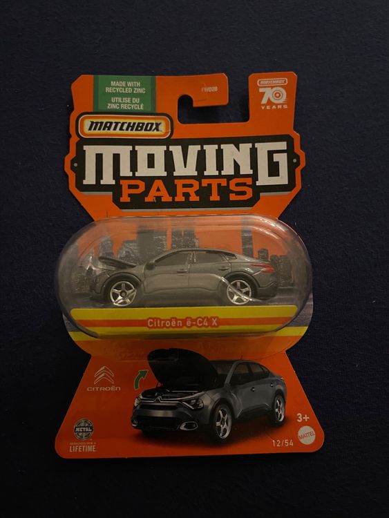 Miniature Matchbox 1/64 Citroën E-C4 2025 #94/125 - Mainline Neuve