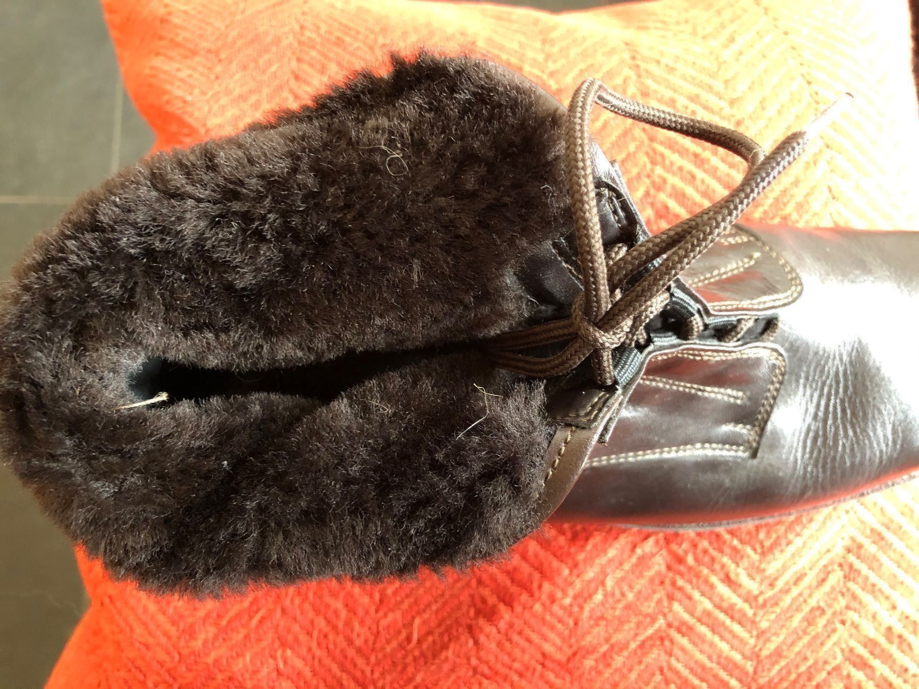 Chaussures femmes: STIEFELETTE  Damen Leder Winter mit Echtfell Lammfell – Neuf (Voir description) à Scuol par Lotus2020 4