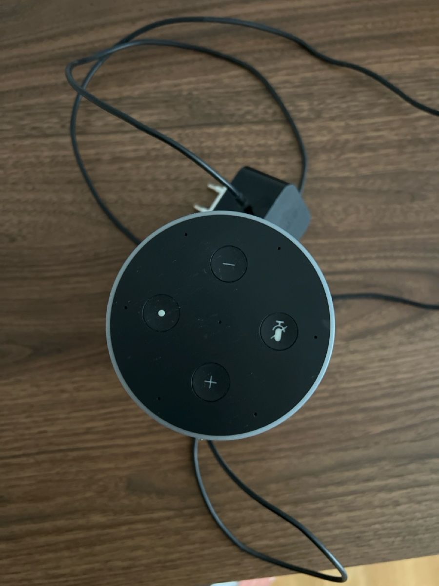 Amazon Sistemi audio & multimediali: Amazon Echo Lautsprecher grau mit Netzteil gebraucht – Usato da Winterthur venduto da Janine_8 2