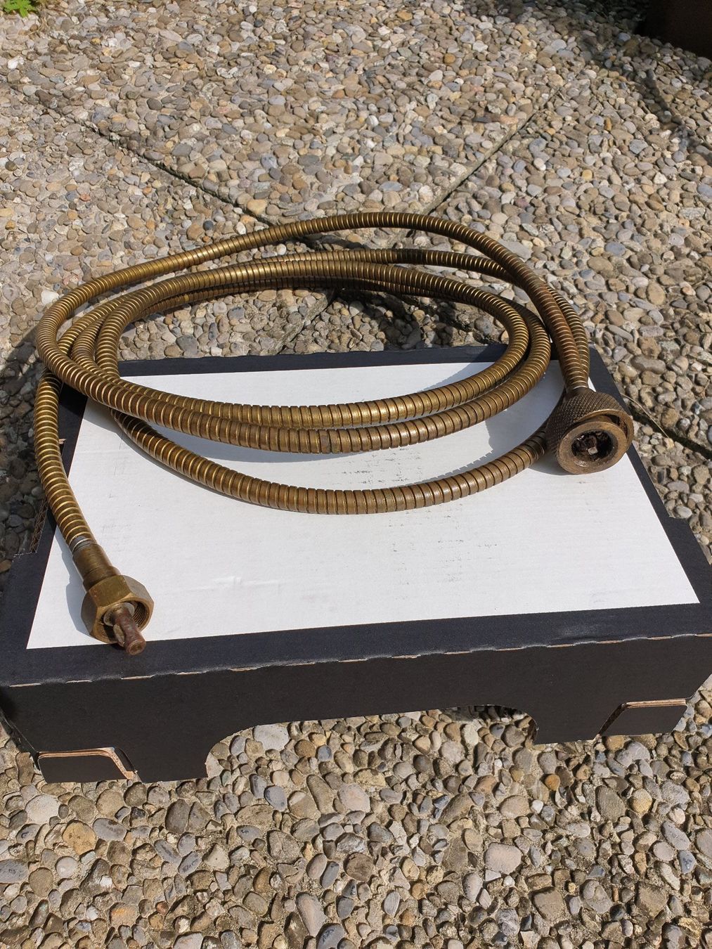 Tutti pezzi di ricambio auto: Tachowelle Messing Panzer Schlauch, Oldtimer, Vintage – Usato da Zürich venduto da Leimbi28