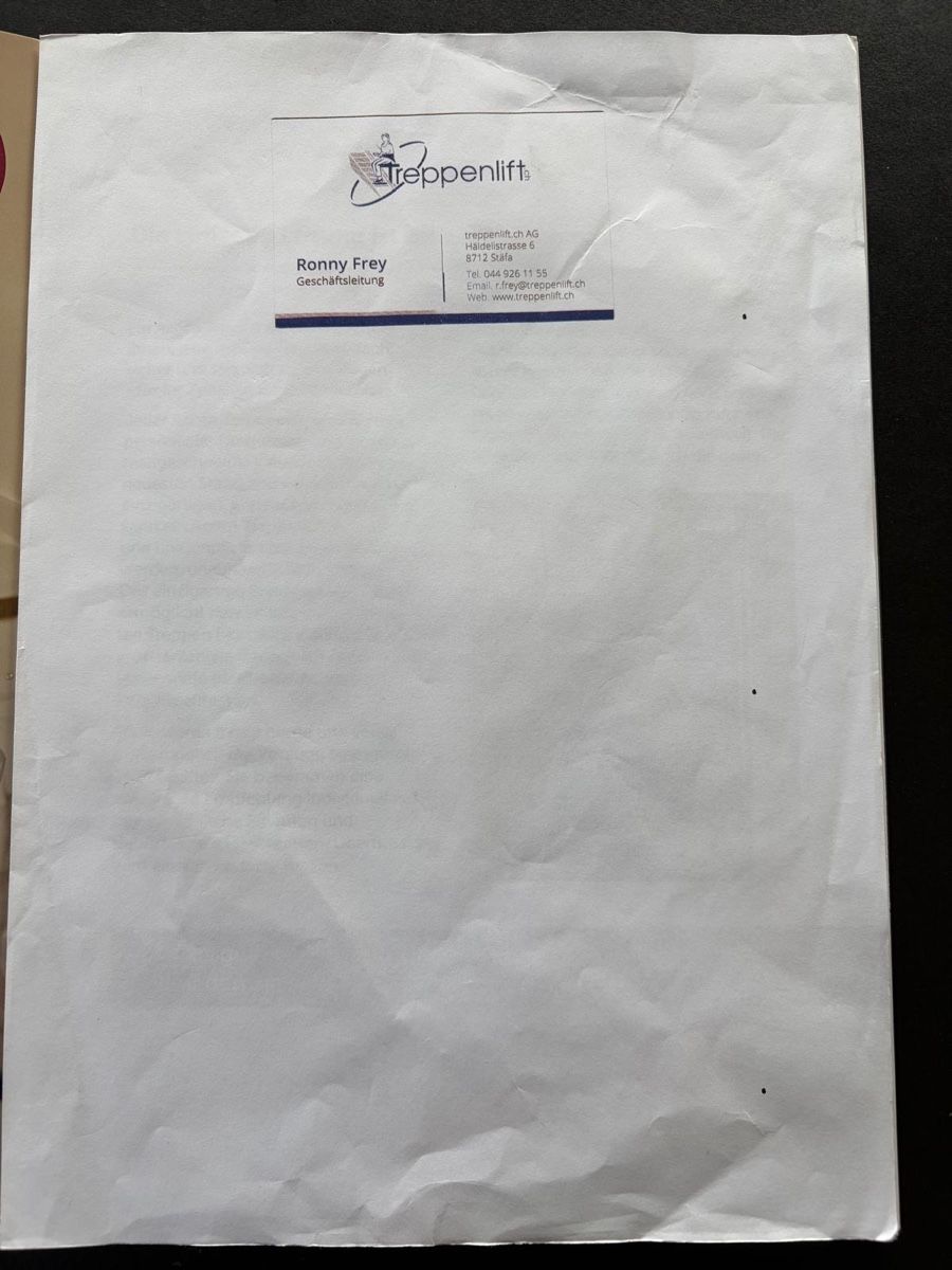 Scale: Treppenlift model superglide – Nuovo (secondo la descrizione) da Konolfingen venduto da Hereselfe 7