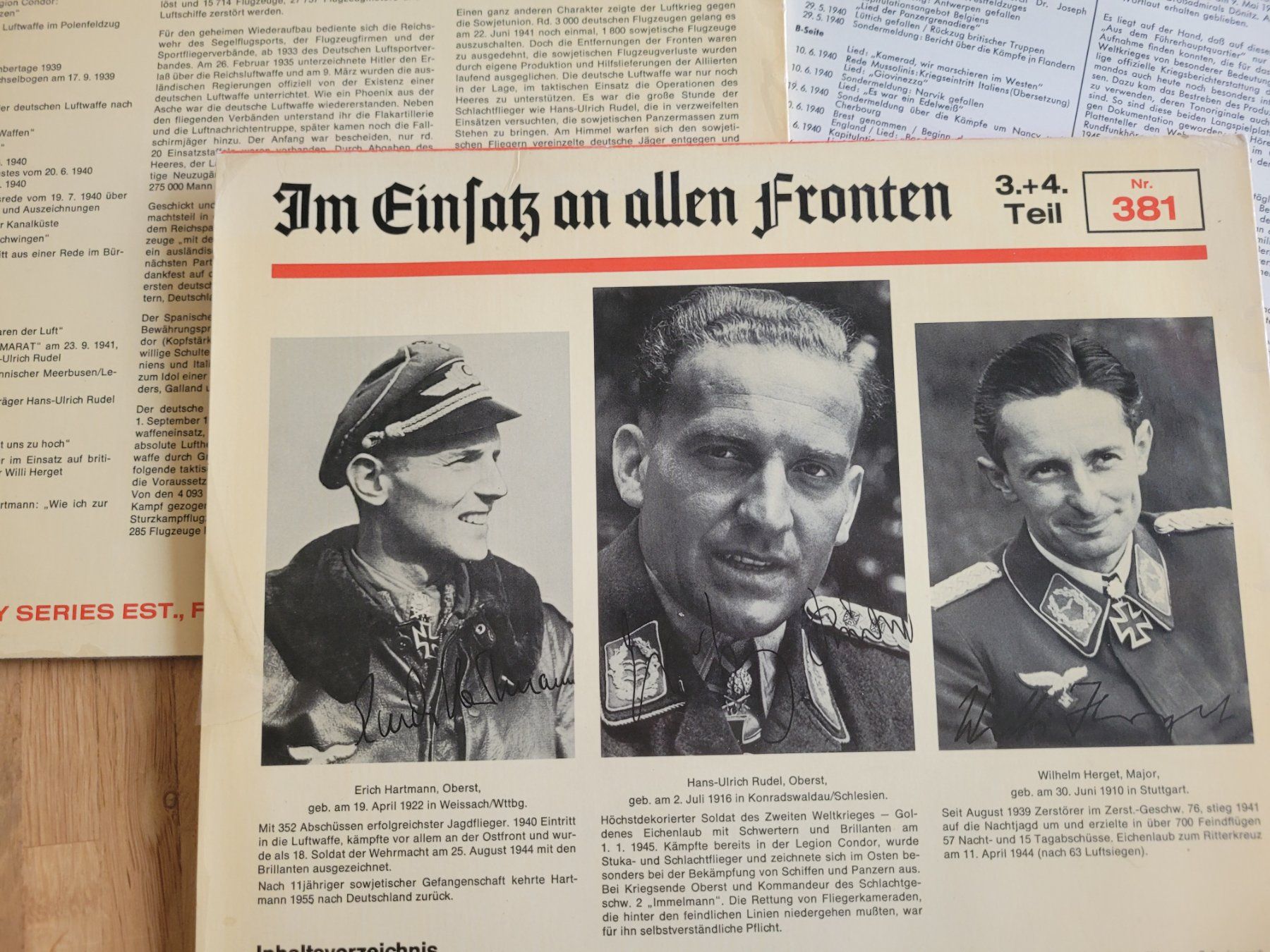 Dischi in vinile: Schallplatten Lot über 2. Weltkrieg – Usato da Kriens venduto da KTP 3