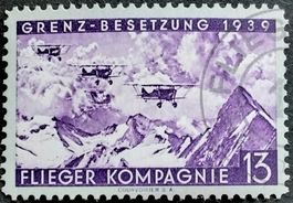 Soldatenmarke 2.WK, Flieger Kp 13, violett, Wi Fl 75