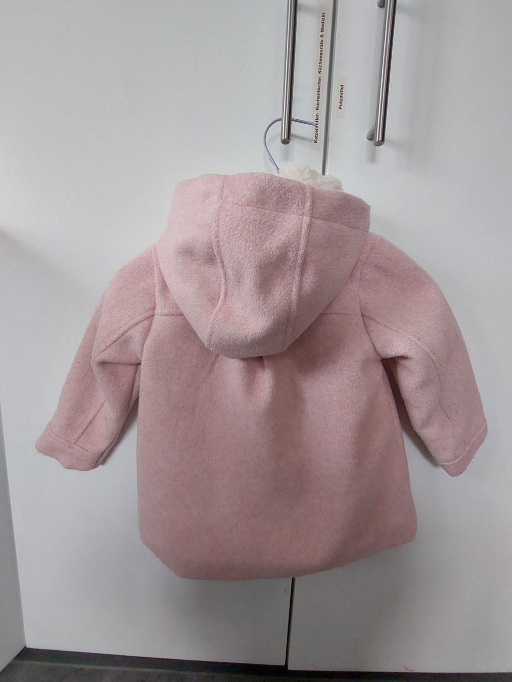 C&A Giacche & Cappotti: Winterlicher Mädchen Mantel, Gr 98, Rosa – Usato da Büttikon AG venduto da lca_v7pb 3