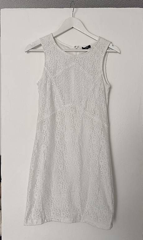 Vestiti: Sommerkleidchen allover Spitze weiss Gr. M – Usato da Murgenthal venduto da Stoefi4
