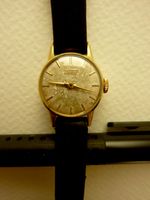 Tissot Damenarmbanduhr Gelbgold 18 k
