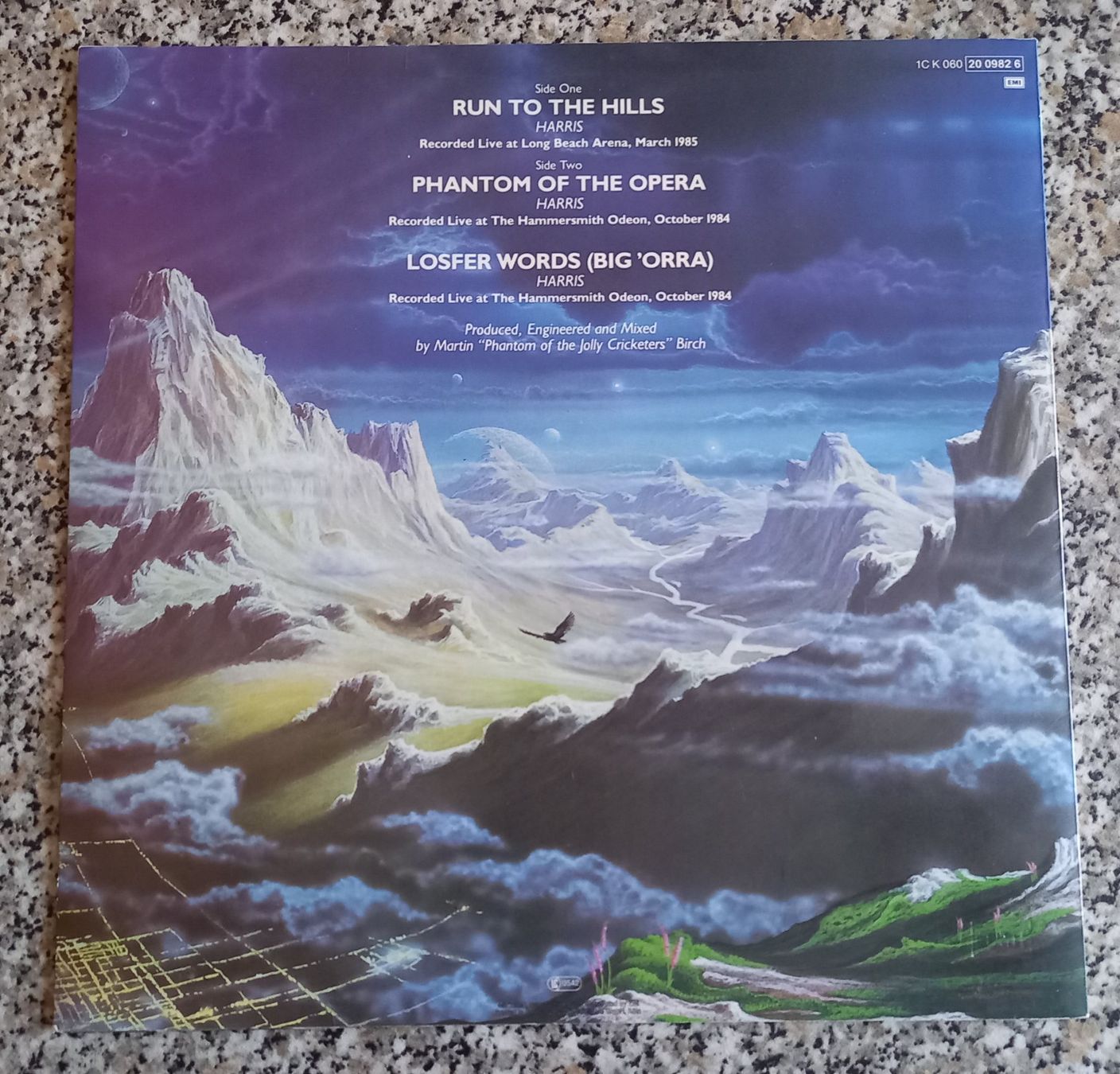 Dischi in vinile: 4 Iron Maiden Maxi-Singles (Germany Editions) – Usato da Reinach AG venduto da cosmiceddie 7