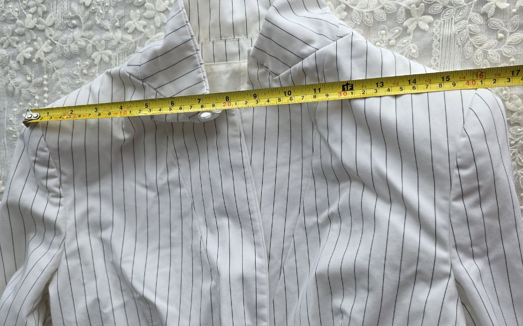 Giacche: Blazer mit Nadelstreifen, elegant ,Gr. M – Usato da Rheinsulz venduto da Gilea 5