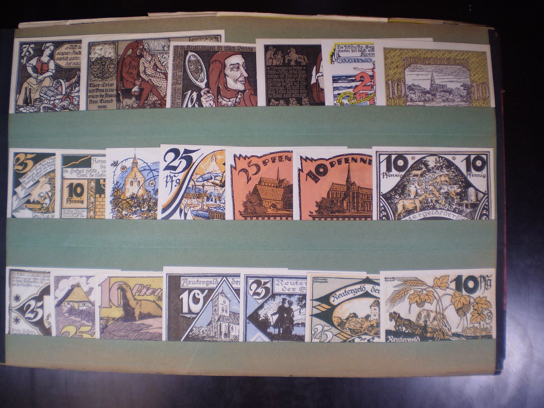 Billets de banque: Grosse "Notgeld"-Sammlung – D'occasion à Lenzburg par strebeck 2