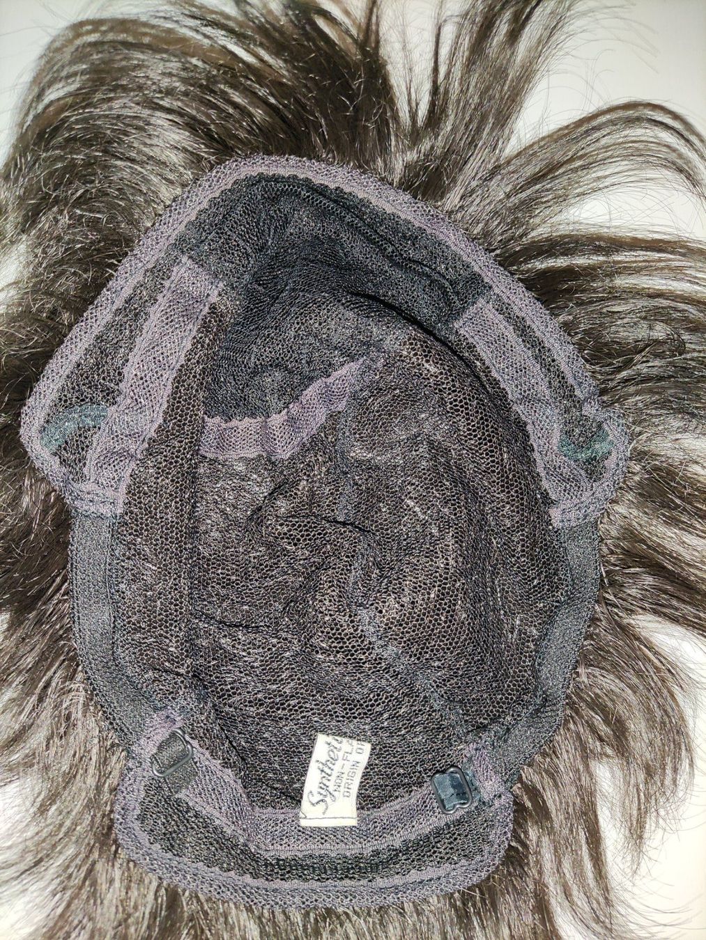 Parrucche: Black wig from human hair – Usato da Glis venduto da livespringly 3