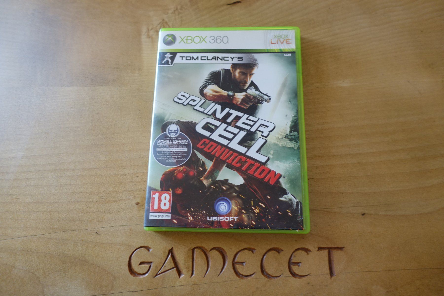 Microsoft Jeux: Tom Clancy's Splinter Cell: Conviction – D'occasion à Steinach par Gamecet