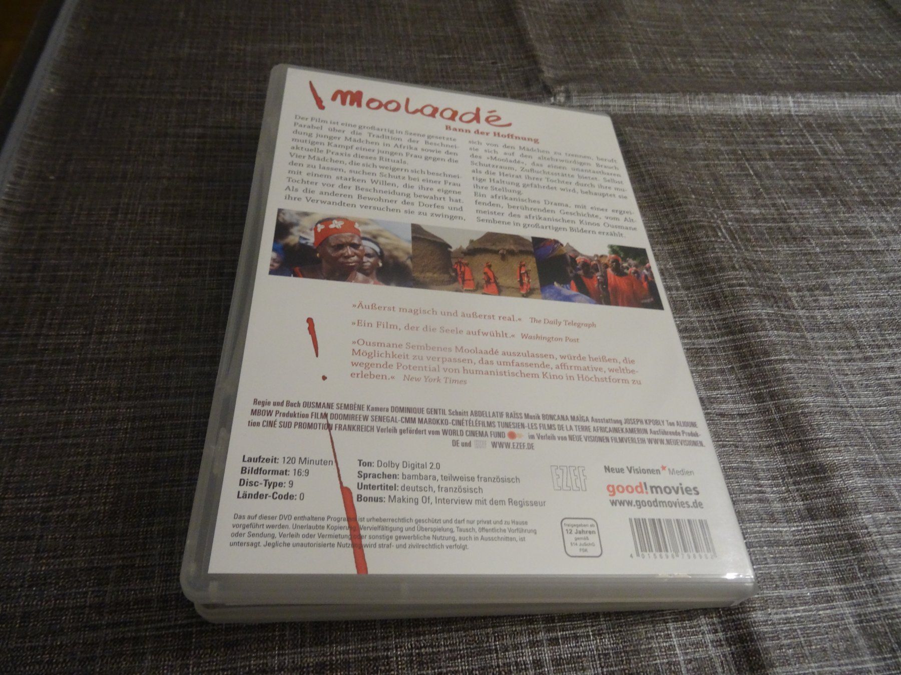 Tutti i DVDs: Moolaadé DVD - Ein Film von Ousmane Sembène – Usato da Olten venduto da Disc-Verkauf 2
