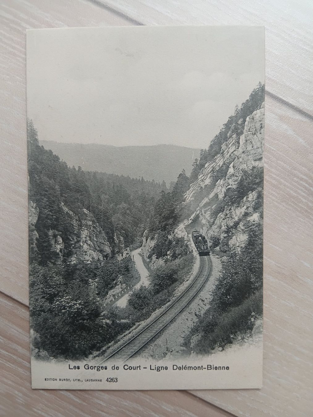 Les Gorges de Court Ligne Delémont Bienne (D #39 occasion) à Birrwil pour