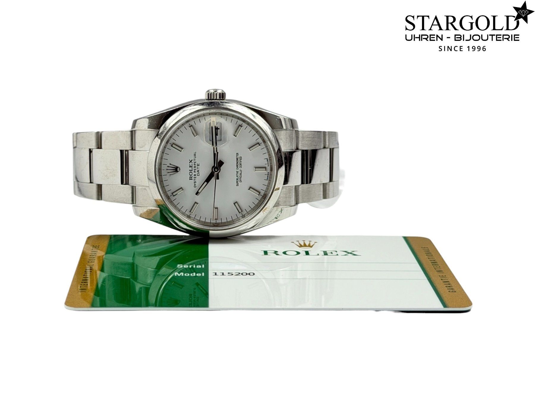 Rolex Orologi: Rolex Oyster Perpetual Date - 115200 – Usato da Zürich venduto da Stargold-Uhren 8