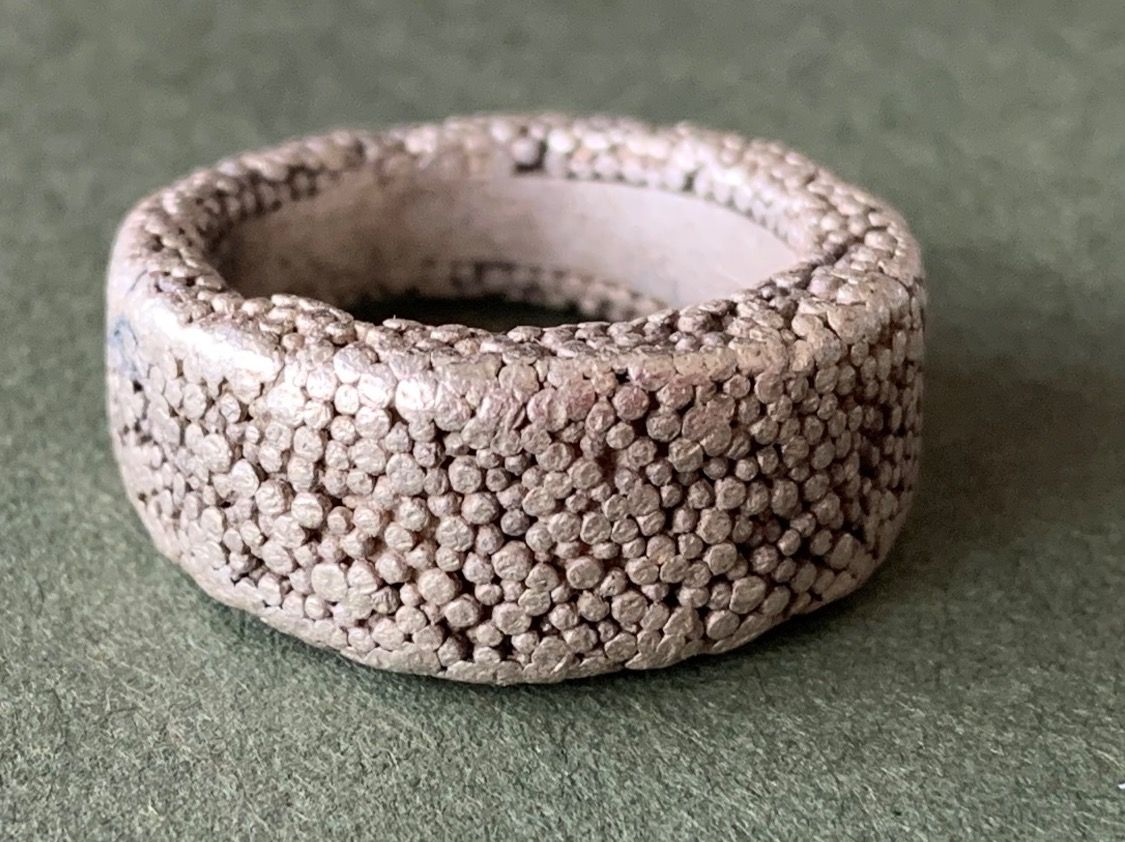 Ringe: Silberring 1000 dots (54) – Gebraucht aus Dittingen von Bellevista