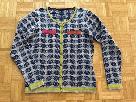 Eva & Claudi Wool Cardigan Sweater M