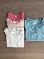 H&M Mädchen-Langarmtops, Größe 92 cm/1,5-2 Jahre
