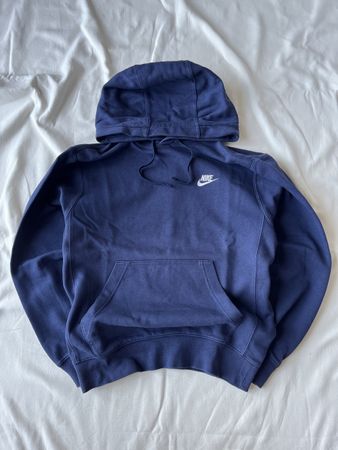 Felpa Nike con cappuccio blu taglia M ottimo stato