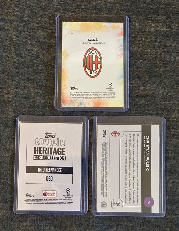 Topps Carte collezionabili: AC MAILAND SAMMLUNG – Usato da Binz venduto da Cediboy 4