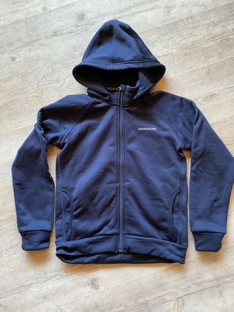 Didrikson Kapuzenpulli blau Grösse 140 