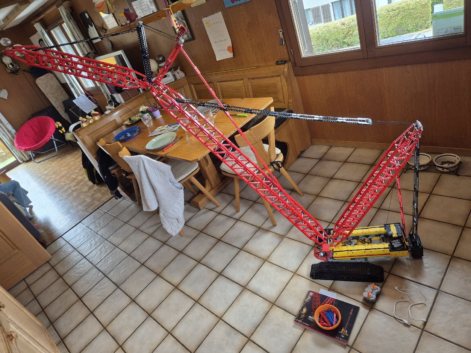 Mould King Kit di costruzioni: Mould King Raupenkran – Usato da gross venduto da chrigik 1
