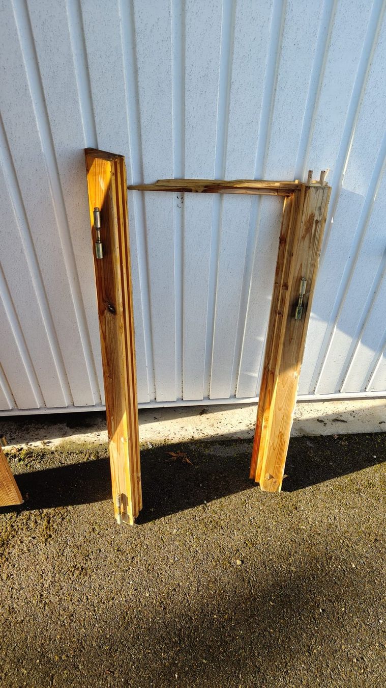 Porte: Eingangstüre  Holz 191cmX 89cm – Usato da Willisau venduto da flabastian 9