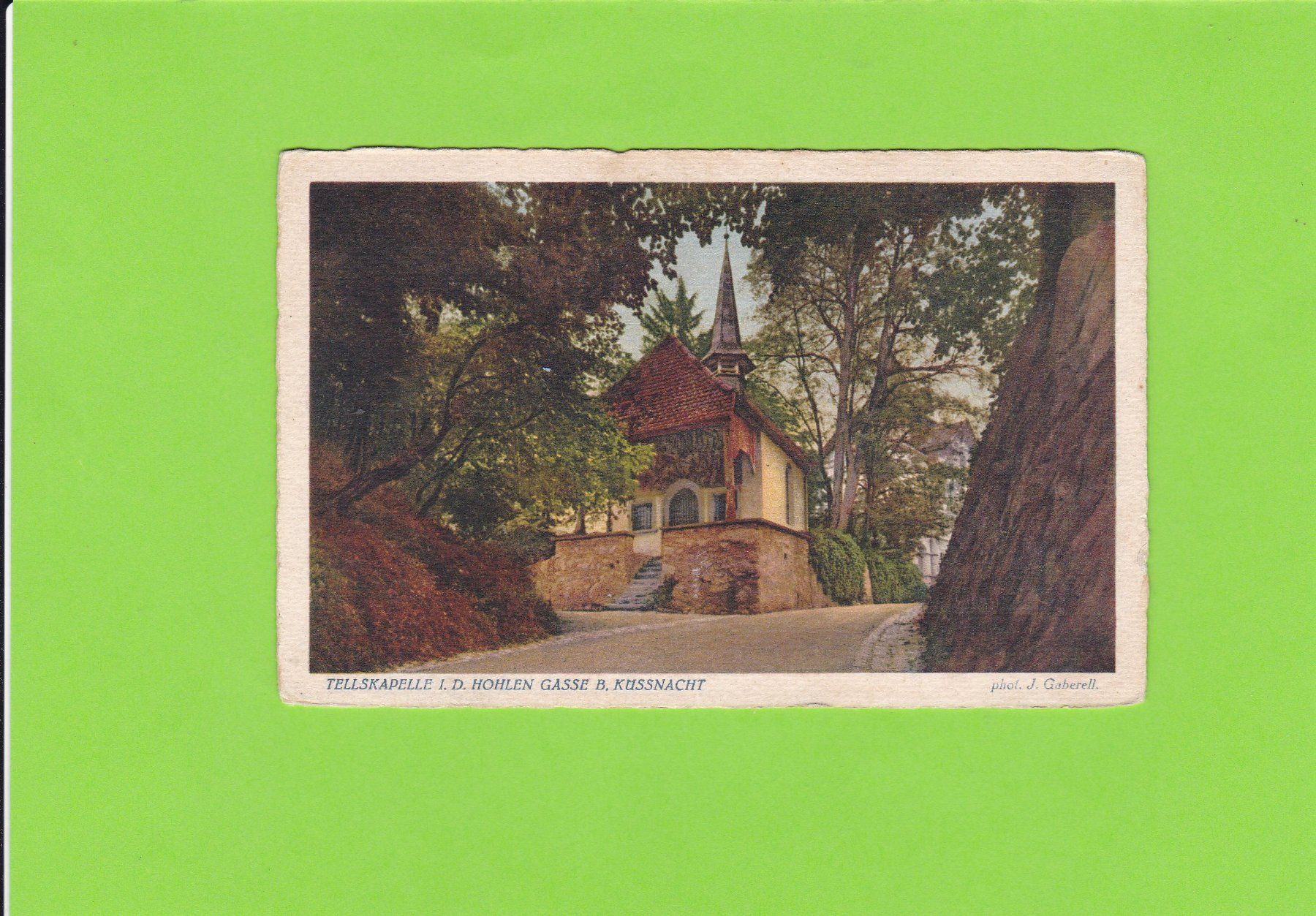 Cartoline postali: Die Tellskapelle – Usato da St. Peterzell venduto da neckertal