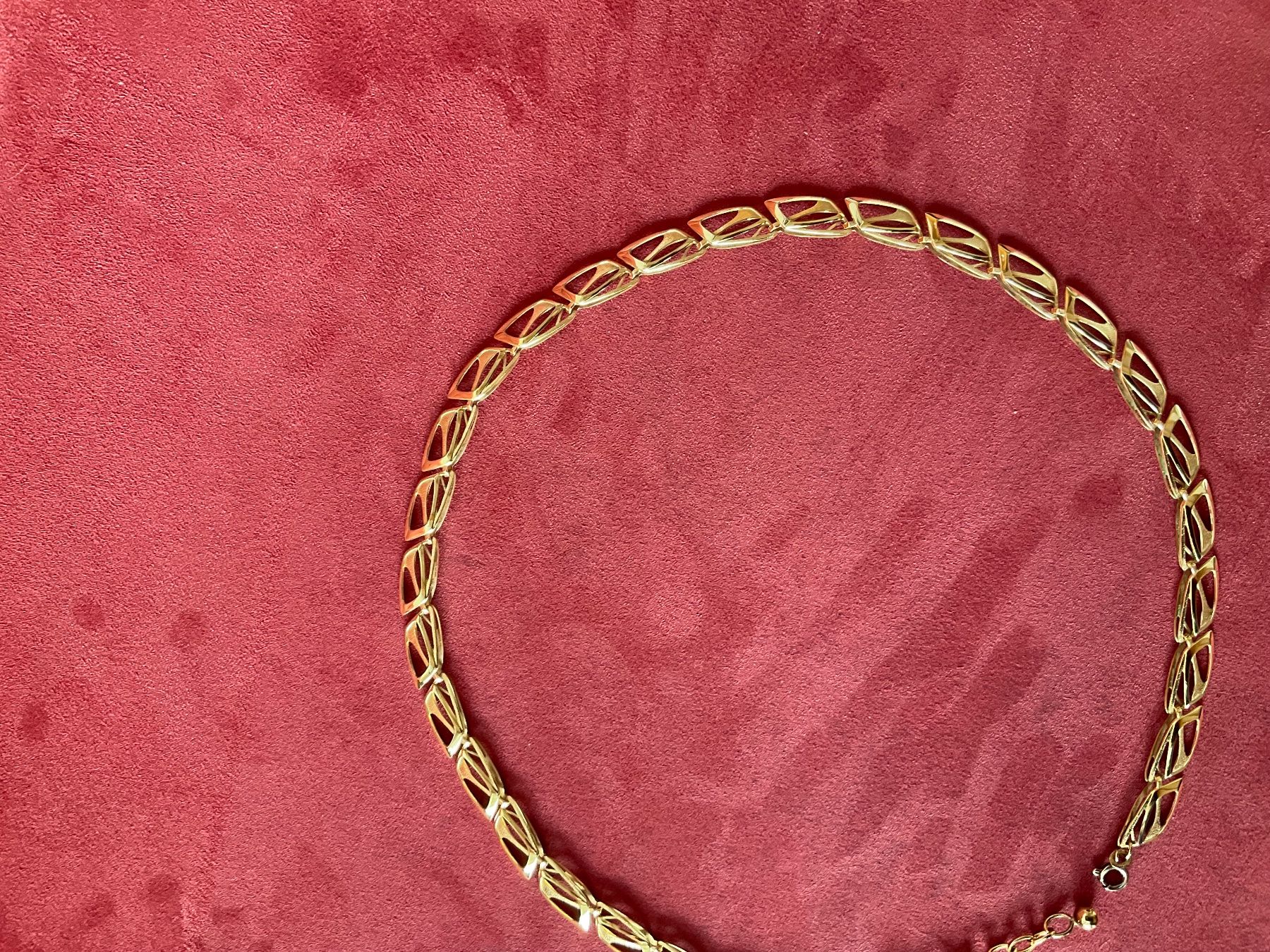 Ketten: Vintage Damen Collier vergoldet – Gebraucht aus Herbriggen von Sehrazade 7