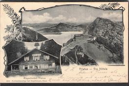 ^Litho Pilatus , Alpgschwänd , gel. 1903 Ambulant