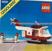 LEGO 6691 Rotkreuzhelikopter