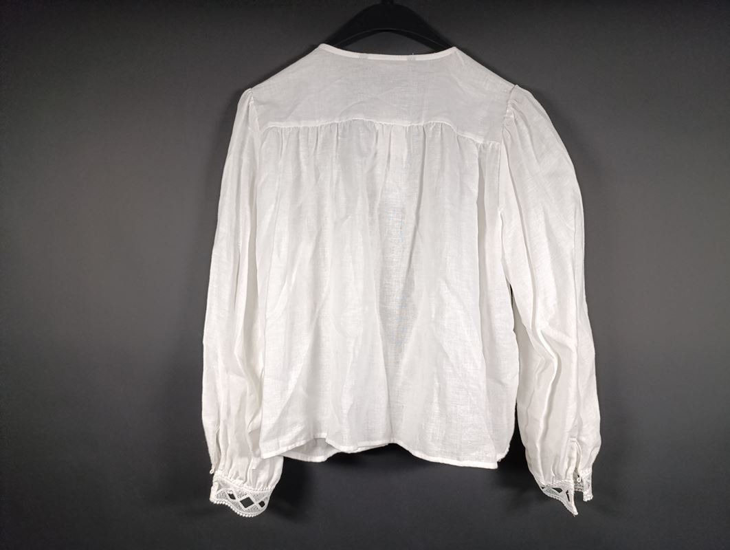 Zara Camicette: ZARA Chemisier blanc – Nuovo (secondo la descrizione) da Thielle venduto da Plusvalue_Neuchatel 1