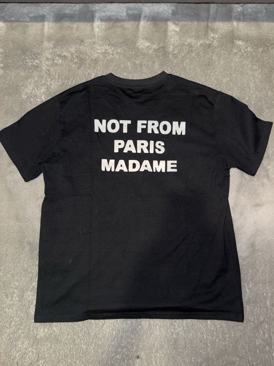 T-shirt: T-shirt NOT FROM PARIS MADAME – Nuovo (secondo la descrizione) da Genève venduto da Noah8972 1