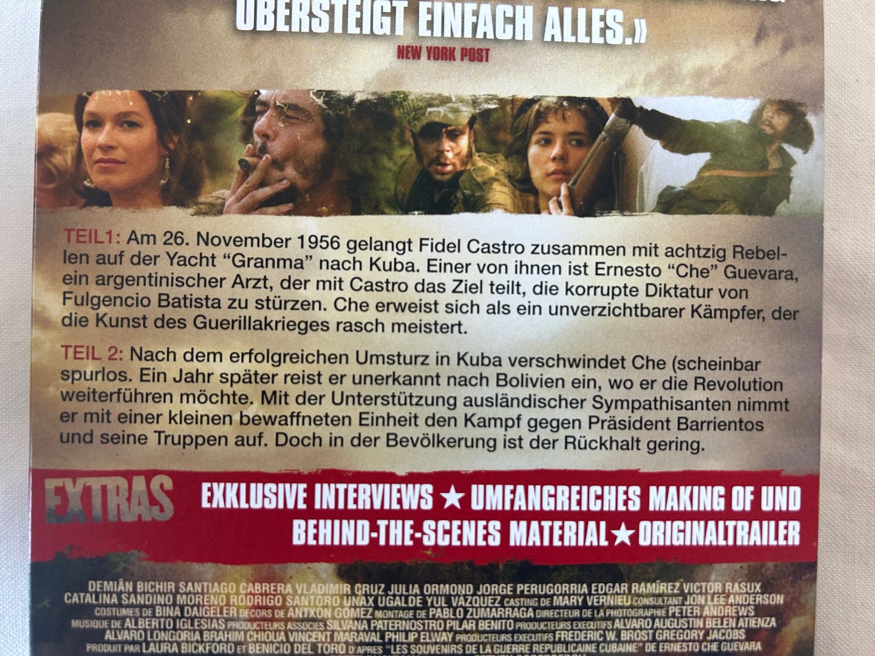 Tutti i DVDs: DVD "Che" (Teil 1 & 2)- Biografie – Usato da Sierre venduto da sevenworlds 2