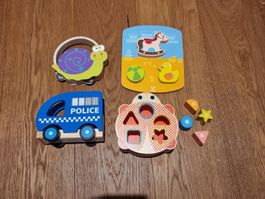 Holzspielzeug Set für Kleinkinder, Top Zustand!