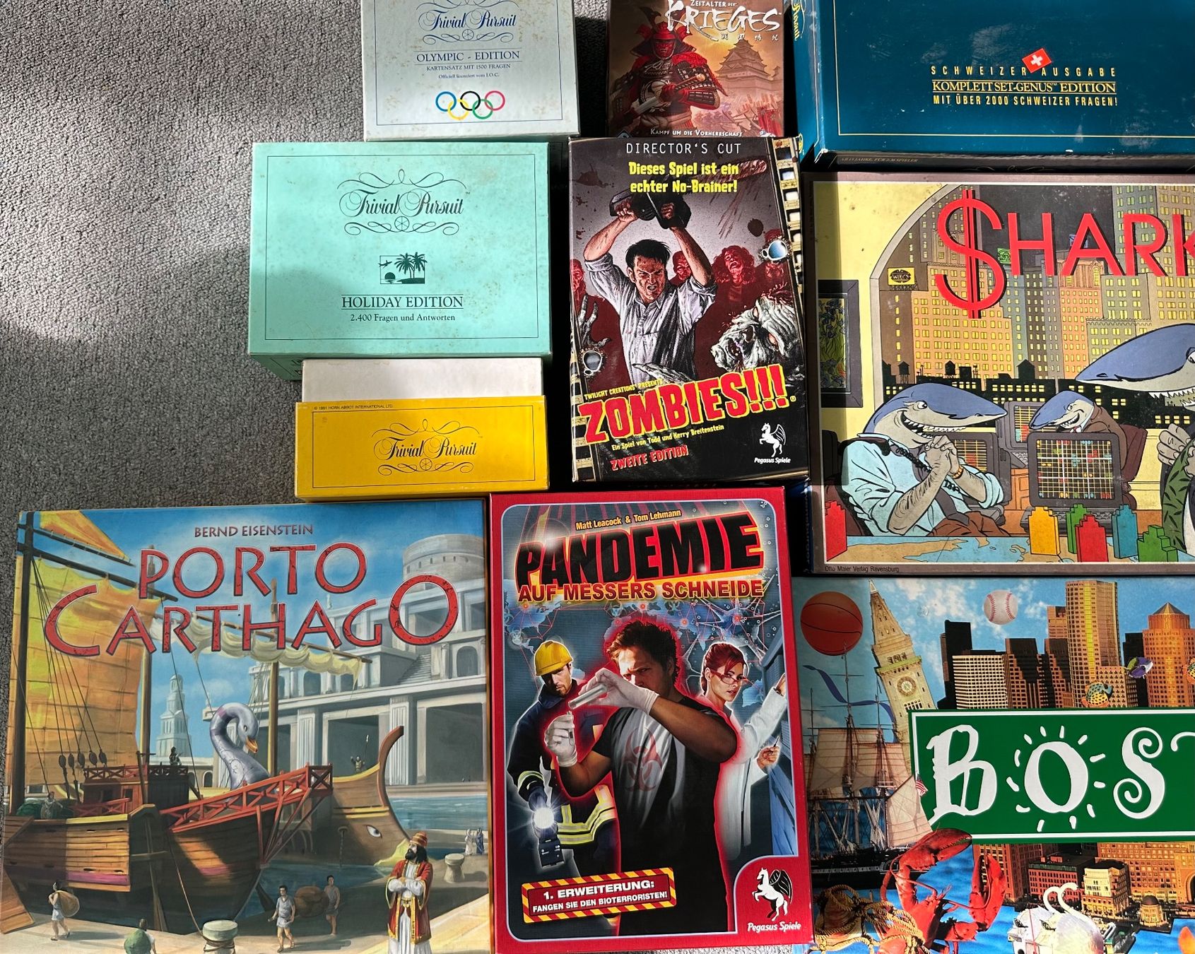 Spiele: 10 Gesellschaftsspiele – Gebraucht aus Zug von Soda0 1