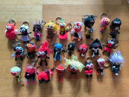 Handgemachte Puppen als Schlüsselanhänger, 25 Stück, NEU (5)