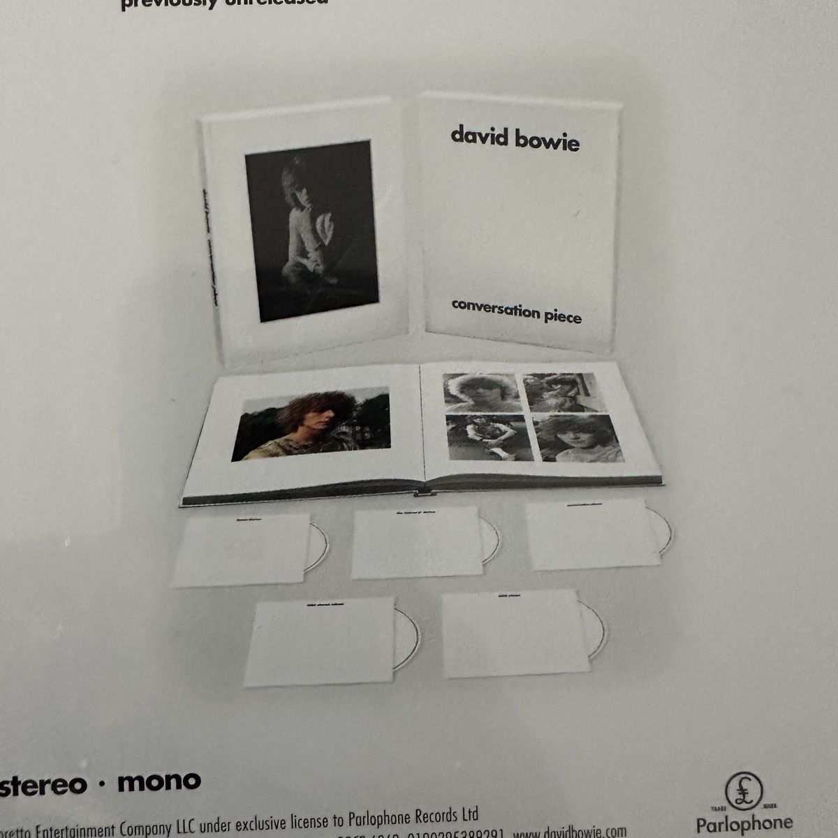 David Bowie Conversation Piece 5CD+Book New Sealed (Nuovo e nell 