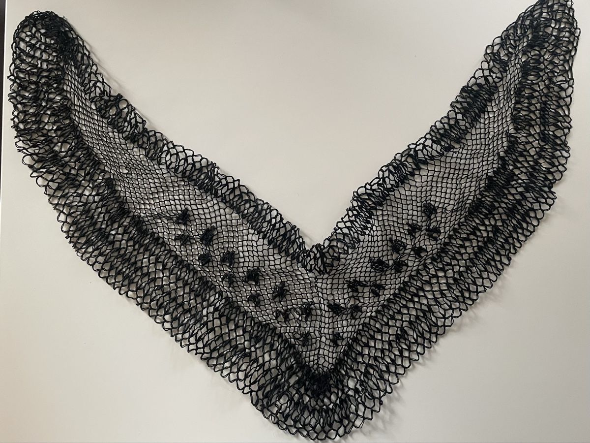 Foulard & Sciarpe: Filoschierte Trachten-Fichu – Nuovo (secondo la descrizione) da Rütihof venduto da JulieH85